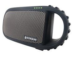 ECOXGEAR EcoCarbon Waterproof Bluetooth Speaker- Gray