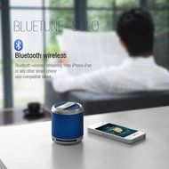DIVOOM Bluetune Solo White FREE CARRYING POUCH Official USA Seller, Loud Wireless Bluetooth Rechargeable Portable... N6