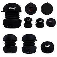 PuTwo XB22 Lightweight Mini Capsule Portable Speaker - Wireless Stereo Music Streaming - Black N4