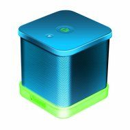 iSound iGlowSound Cube Wired Speaker (blue) N2