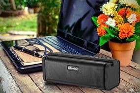 Wireless Bluetooth Speaker,Bluetooth 4.0 Hands Free Speaker &mdash; Lightweight, Portable Speaker for iPhone 6, Samsung... N6