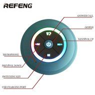 Osunlin(TM) Water Resistant Portable Shower Bluetooth 4.0 Speakers, Colorful LED Light Effect,Aux Input 3.5mm,... N2