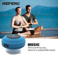 Osunlin(TM) Water Resistant Portable Shower Bluetooth 4.0 Speakers, Colorful LED Light Effect,Aux Input 3.5mm,... N6