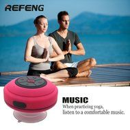 Osunlin(TM) Water Resistant Portable Shower Bluetooth 4.0 Speakers, Colorful LED Light Effect,Aux Input 3.5mm,... N13