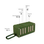 MIFA F6 Outdoor Bluetooth Wireless Rugged Speaker,TPU Shock Resistance Bluetooth4.0,Mic SD card,Rechargeable Battery... N13