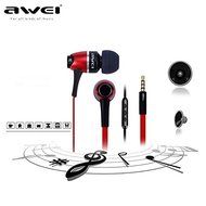 Awei S80vi Metal HIFI Earphones In-Ear Super Bass With microphone For iPhone 6S Android Samsung S6 Color White