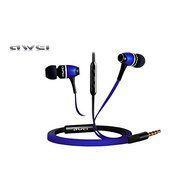 Awei S80vi Metal HIFI Earphones In-Ear Super Bass With microphone For iPhone 6S Android Samsung S6 Color White N3