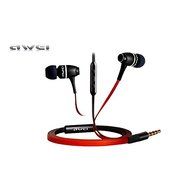 Awei S80vi Metal HIFI Earphones In-Ear Super Bass With microphone For iPhone 6S Android Samsung S6 Color White N4