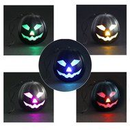 Halloween Bluetooth Speakers Jxz-H Cool LED Pumpkin Speakers Mini Portable Lightweight Wireless Speaker with Ghosts... N6