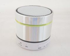 Mini Lightweight Stereo Sound Bluetooth Speakers with Colorful Led Light Rechargeable Battery Build in FM Radio... N2