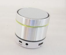 Mini Lightweight Stereo Sound Bluetooth Speakers with Colorful Led Light Rechargeable Battery Build in FM Radio... N3