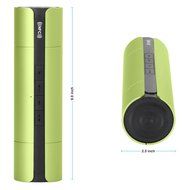 Wireless Bluetooth Speaker, Costech 3D stereo sound microphone tumbler shape portable speakers for Iphone,Ipad... N21