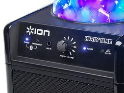 ION Audio Party Time | Portable Bluetooth Speaker System with Built-in Beat-Sync Light Show (8W) N4