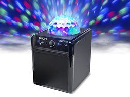 ION Audio Party Time | Portable Bluetooth Speaker System with Built-in Beat-Sync Light Show (8W) N6