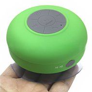 Pixnor BTS-06 Mini Waterproof Hands-free Bluetooth Speaker with MIC Suction Cup for iPhone /iPad /Cellphones (... N4