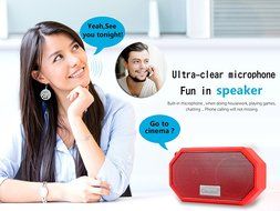 Cewaal Waterproof Bluetooth Speaker, Outdoor/Shower CRS 4.0 Stereo Portable Sports Speaker,Light Weight,Built-in... N17