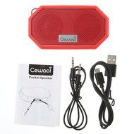 Cewaal Waterproof Bluetooth Speaker, Outdoor/Shower CRS 4.0 Stereo Portable Sports Speaker,Light Weight,Built-in... N18