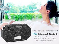 Cewaal Waterproof Bluetooth Speaker, Outdoor/Shower CRS 4.0 Stereo Portable Sports Speaker,Light Weight,Built-in... N22
