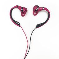 JBL Clip 2 Waterproof Portable Bluetooth Speaker (Gray) and Polk Audio UltraFit 500 Mid-Flange Earphones (Pink... N5