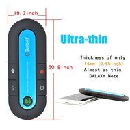 Findway Portable Multipoint Wireless Hands-Free Bluetooth Sun Visor In-Car Speakerphone Car Kit (Blue) N2
