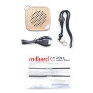 Milliard Wireless Outdoor Speaker and Portable Radio: Bluetooth, Water Resistant and Rugged for Camping, Pool... N6