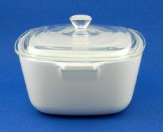 Vintage Corning Ware - Cornflower / Corn Flower - 1 3/4 Quart Casserole w/ Lid - P-13/4-B N2