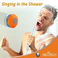 Bluetooth Shower Speaker &ndash; FM RADIO &ndash; Water Resistant &ndash; Wireless and Hands-Free speaker phone with Suction Cup... N8