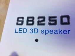 Bluetooth audio transimitter,Portable Bluetooth Speakers,LED 3D Speaker N3