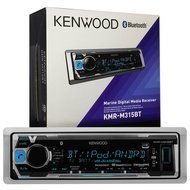 Kenwood KMRM315BT Waterproof Bluetooth Marine Boat Yacht Digital USB AUX Radio Stereo Player With 4 X 500 Watts... N2