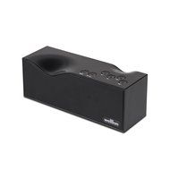 Welllon 2X5W Dual-Driver Portable Bluetooth Speaker with Built-in Mic - Black