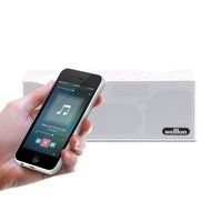 Welllon 2X5W Dual-Driver Portable Bluetooth Speaker with Built-in Mic - Black N9
