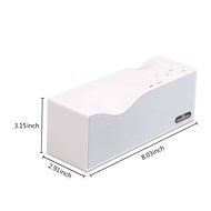 Welllon 2X5W Dual-Driver Portable Bluetooth Speaker with Built-in Mic - Black N12