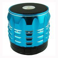 Shrox BTS-SHBE Mini Portable Shrox Bluetooth Speaker, Powerful, Loud and Clear Sounds with Bass (Blue)