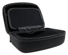 DURAGADGET Jet Black Textured Hard EVA Carry Case for NEW Skullcandy SHRAPNEL / SOUNDMINE / AMBUSH Portable Speakers N3