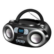 SuperSonic Portable Bluetooth Audio System, Black