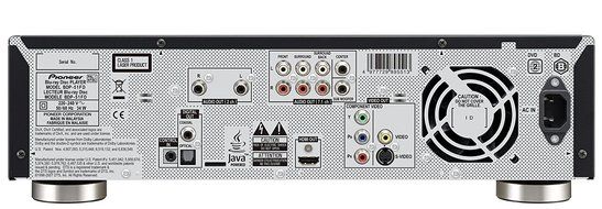 Pioneer BonusView Blu-ray Disc Player with HDMI and 7.1-Channel Audio Output - BDP-51FD N2