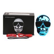 LANSHENG(Gold) Plastic Metallic SKULL Wireless Bluetooth Speaker Sunglass NFC Speaker N7