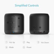 Anker SoundCore mini Bluetooth Speakers 5W with 15-Hour Playtime, Super-portable Wireless Speaker with 66-Foot... N6