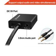 VGA to HDMI Output, Costech HD 1080p TV AV HDTV Video Cable Converter Adapter Plug and Play with Audio for HDTVs... N5