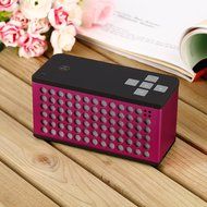 Bluetooth Speaker - ICOCO Wireless Bluetooth Stereo Speaker Built-in Mic for Speakerphone N6
