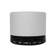 Mini Wireless Bluetooth Speaker Portable HIFI MP3 Music Player for iOS, Android Devices (White)