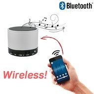 Mini Wireless Bluetooth Speaker Portable HIFI MP3 Music Player for iOS, Android Devices (White) N5