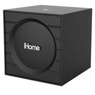 Sound Design iHome Rubberized NFC Bluetooth Speaker with USB Charging/Aux In (Black)