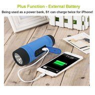 Outdoor Speakers Portable Bluetooth Bicycle Speaker Zealot S1 4000mAh Power Bank Waterproof Speakers with Full... N4