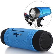 Outdoor Speakers Portable Bluetooth Bicycle Speaker Zealot S1 4000mAh Power Bank Waterproof Speakers with Full... N17