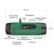 Outdoor Speakers Portable Bluetooth Bicycle Speaker Zealot S1 4000mAh Power Bank Waterproof Speakers with Full... N27