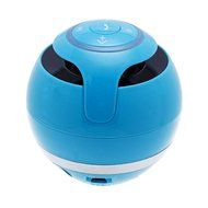 Balls lED Light Wireless Bluetooth Speaker Hands-free Call TF USB FM AUX Blue