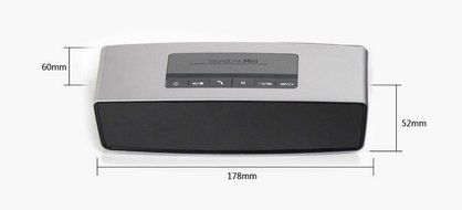Portable Bluetooth Speaker, Surpass Bose Technology Wireless Speaker with Ultra Bass Subwoofer Sound Effect True... N2