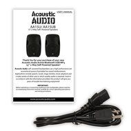 Acoustic Audio AA8UB Powered 600W 8&quot; Bluetooth Speaker 2 Way USB MP3 Player N12