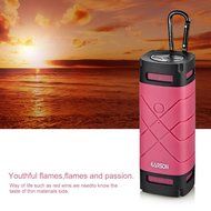 SAWAKE ER-263 1500mAh Portable Waterproof Hands-free TF AUX Wireless Bluetooth Speaker rose red N2